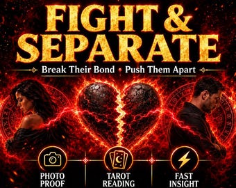 Breakup & Separation Spell | Third-Party Removal, Separate Two People Ritual