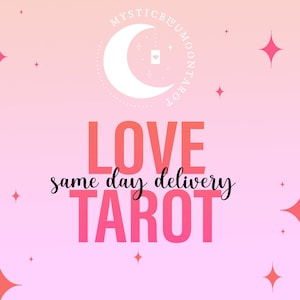 Love Tarot Reading, Twin Flame Reading, Find Clarity Same Day Love Tarot, Fast Readings, Relationship Guidance Tarot Reading