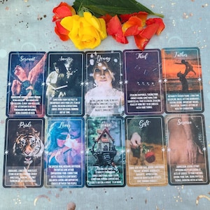 Mystic Fortune Oracle Deck Situations Lenormand Gypsy Tarot Deck Twin Flame Deck Love Oracle Deck Messages Deck