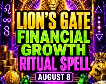 Lions Gate Portal Spell | Manifesting Goals | Powerful Spiritual Alignment | Money Spell Financial Ritual