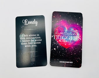 Relationship Triggers Oracle Deck: Twin Flame, Love Messages