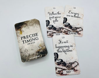 Precise Timing Oracle Deck: 78 Tarot Cards for Twin Flames