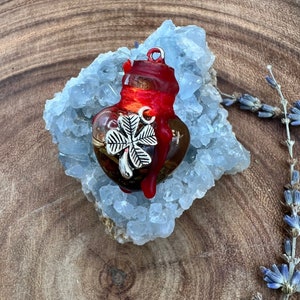 Spell Necklace Good Luck - Intention Spell Jar Attract Luck - Money Drawing Oil - Positive Energy