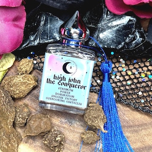 Óleo High John, o Conquistador: Perfume Ritual para Força e Sucesso