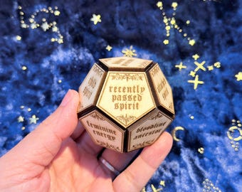 Spirit Communication Dice Set, Mediumship Tools, Psychic Reading Dice, Divination Tool