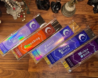 Blessed Intention Incense Sticks For Rituals, Cleansing, aromatherapy, meditation, Magic