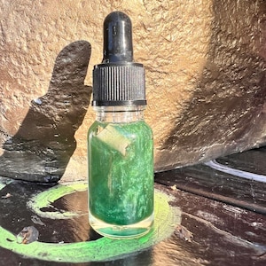 Prosperity Spell Oil Intention Manifestation Abundance Attract Money Wealth Good Fortune Career