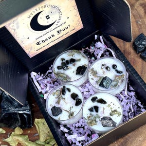 Protection Tealight Candles, Apothecary Curio Herbs For Spellwork, root herbs, Nautral Curio Spell, Magical Herbs, Witchcraft Supplies