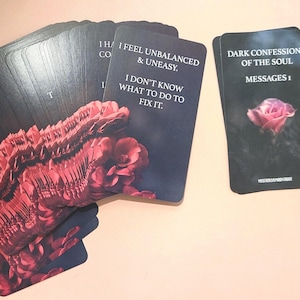 Dark Confessions of the Soul Oracle Deck: Twin Flame Messages