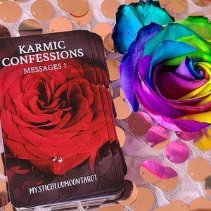KARMIC 1 Oracle Deck Tarot Deck Twin Flame Deck Love Oracle-kaarten Karmische berichten