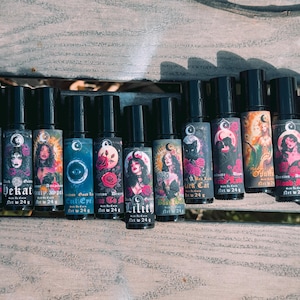 Spell Oil - Hand Blended Anointing Oil for Manifestation & Witchcraft, 10ml Ritual Oil for Spells and Spiritual Magic