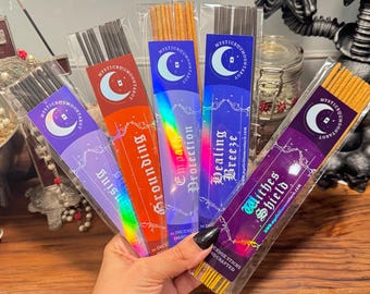 Ritual Intention Incense | Aromatherapy, Meditation Incense, Witchcraft Supplies - 10 Sticks