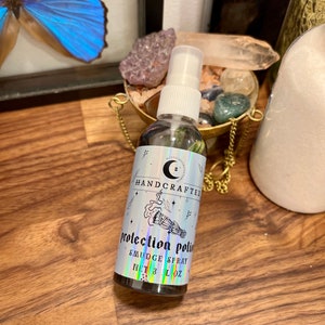 Protection Smudge Spray: Homemade Florida Water, Remove Negative Energy (2oz)