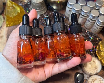 Aceite de hechizo de amor: Ritual de atracción, conjuro de brujería, aceite de unción espiritual