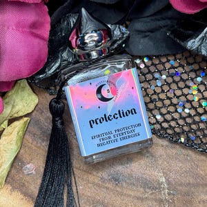 Protection Oil Perfume: Magick Ritual Oil, Spiritual Shield