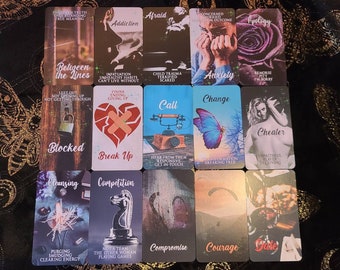 Mystic Notes Oracle Decks, Tarot Cards Deck, Beginner Situatie Decks, Twin Flame Oracle Kaarten, Liefde Trefwoorden Betekenis Uniek Healing Deck