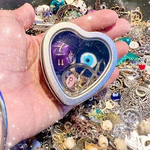Mystery Charm Scoop In Heart Charm Divination Confetti Witch Confetti Lucky Dip Unique Items
