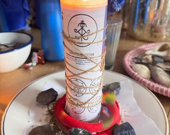 Hechizo de espejo para eliminar energía oscura, hechizo poderoso de hoodoo, limpieza de negatividad, eliminación de brujería