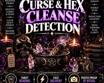 Curse & Hex Reading | Negative Energy Clearing Detection, Evil Eye, Witchcraft Insight Tarot Reading