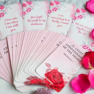 Confessions Of The Heart Messages Oracle Deck Twin Flame Deck Love Oracle Cards Tarot Deck Messages Deck