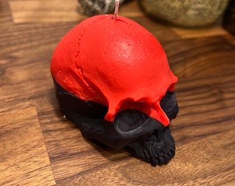 Reversal Skull Candle: Black Magic Spell, hekserijfiguur