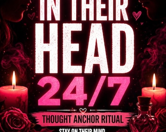 Powerful In Their Head 24/7 | Thought Anchor Ritual | Stay On Their Mind | Love Energy Focus | Attraction Work