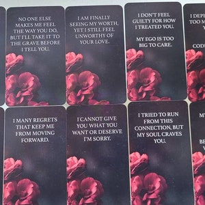 Dark Confessions of the Soul Orakel Deck: Twin Flame Botschaften Bild 7