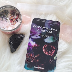 Dark Confessions Of The Soul 2 Oracle Deck Twin Flame Deck Soul Mate Tarot Deck Messages Deck