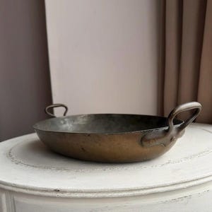 Antique Copper Oval Roasting Pan , 19th Century