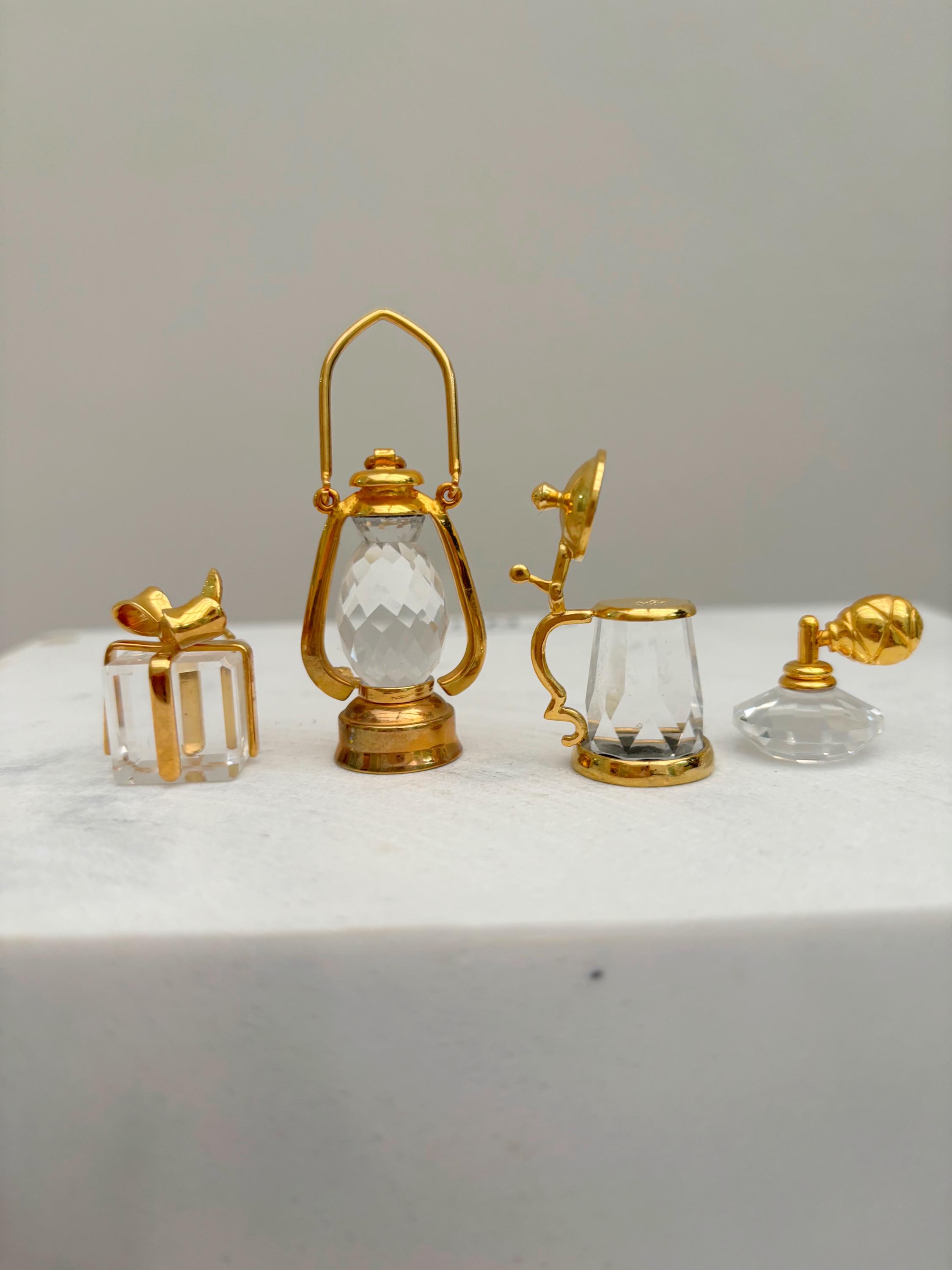 Swarovski Crystal Memories Classics Set of 4 Figurines ( Gift Box