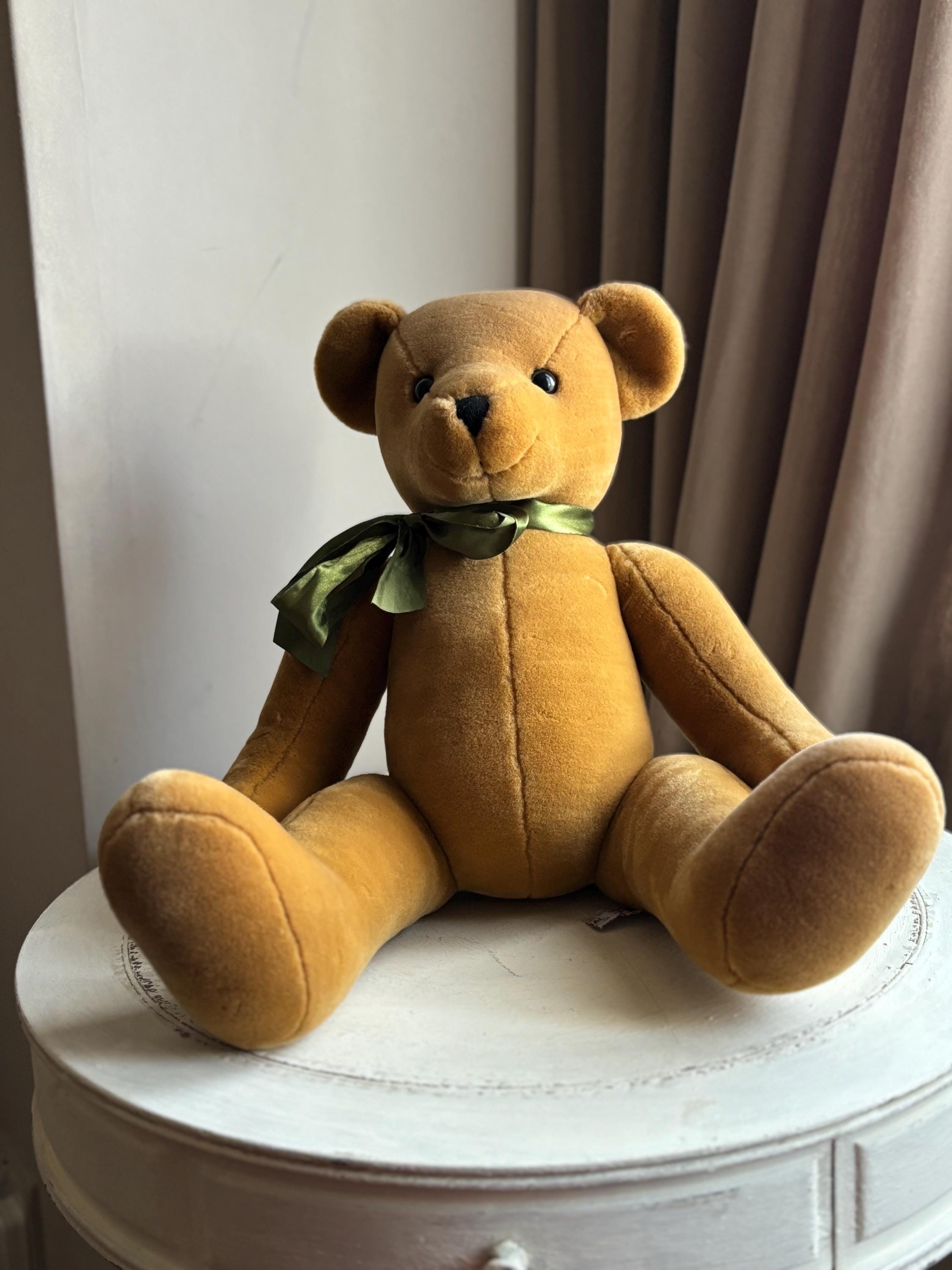 Vintage Russ Teddy Bear - Etsy UK