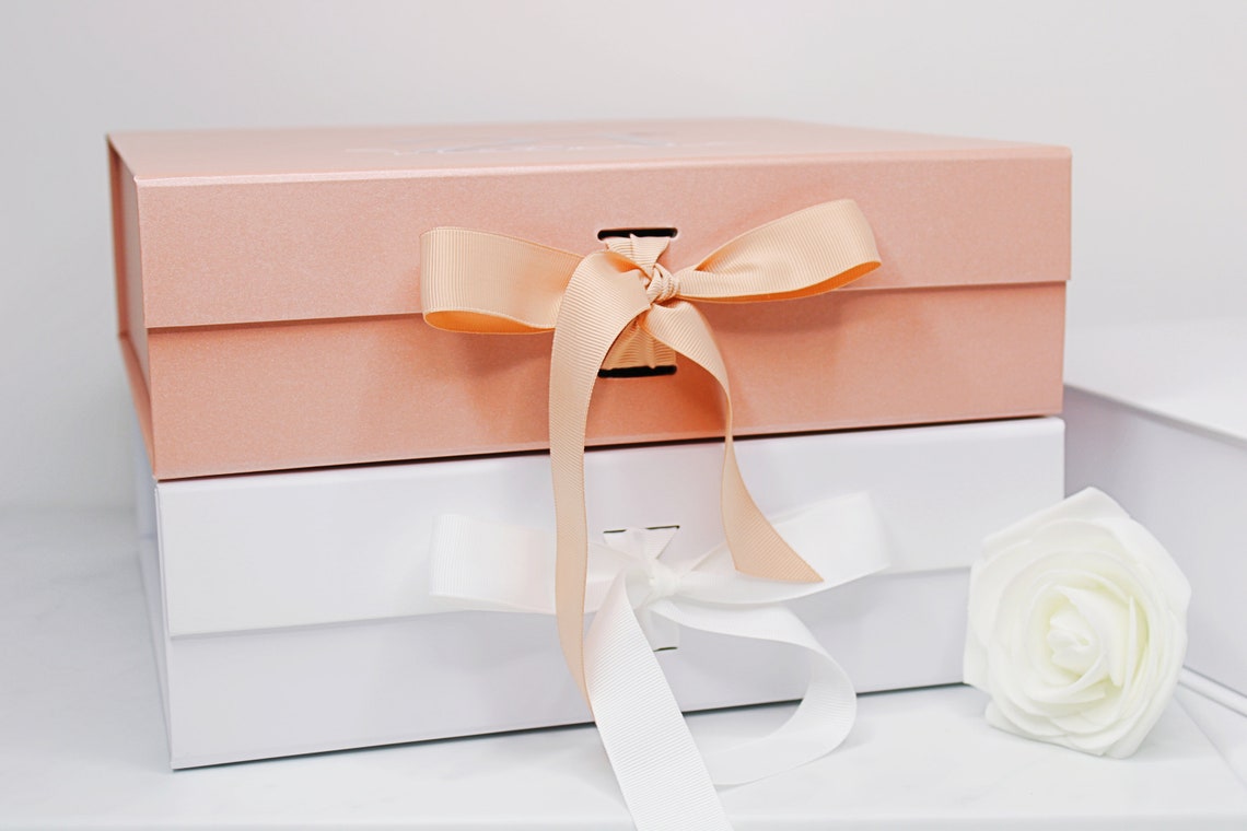 Happy Valentines Day Custom Large Gift Box / Lid