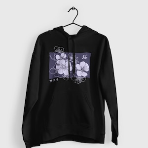 Japanese Blossom, Cherry Blossom Sweatshirt, Aesthetic Hoodie, Japanese, Aesthetic, Aesthetic Clothing, Yami Kawaii, Japanese Sweatshirt