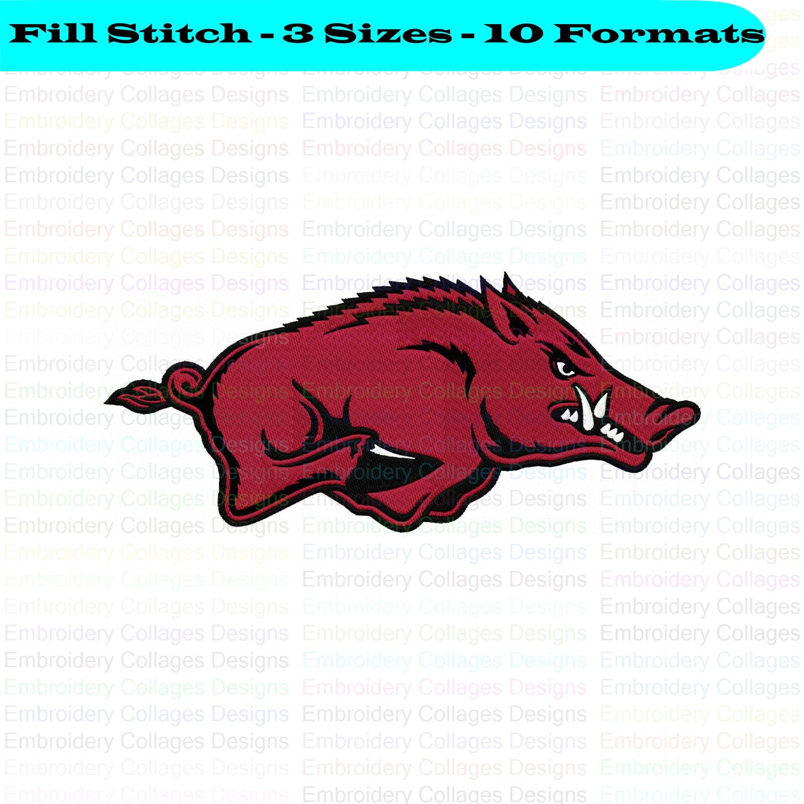 Arkansas Razorbacks Party Pack To Use For Scrapbooking, Clipart