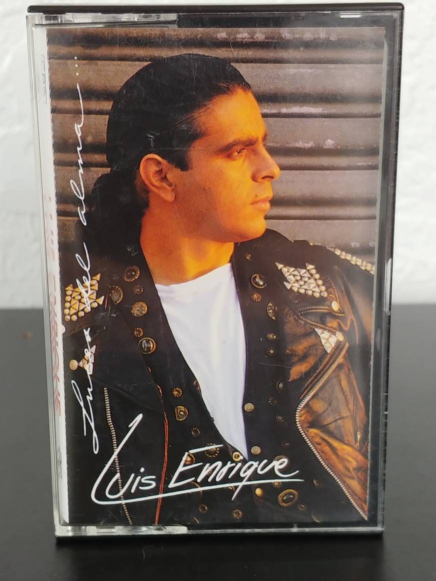 Luis Enrique Cassette Tape, Vintage Music Cassette Tape, Latin Music