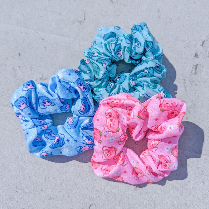 Hatsune Miku Chiffon Scrunchies: Original, Snow and Sakura Miku bild 2