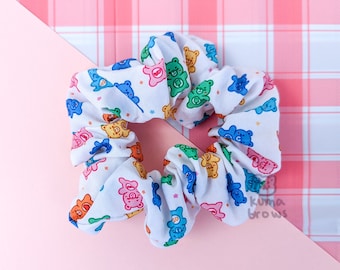 Rainbow Bear Scrunchie