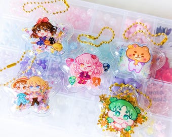 Nostalgic Shojo Puffy Shaker Charms: Yotsuba, Shugo Chara and More!