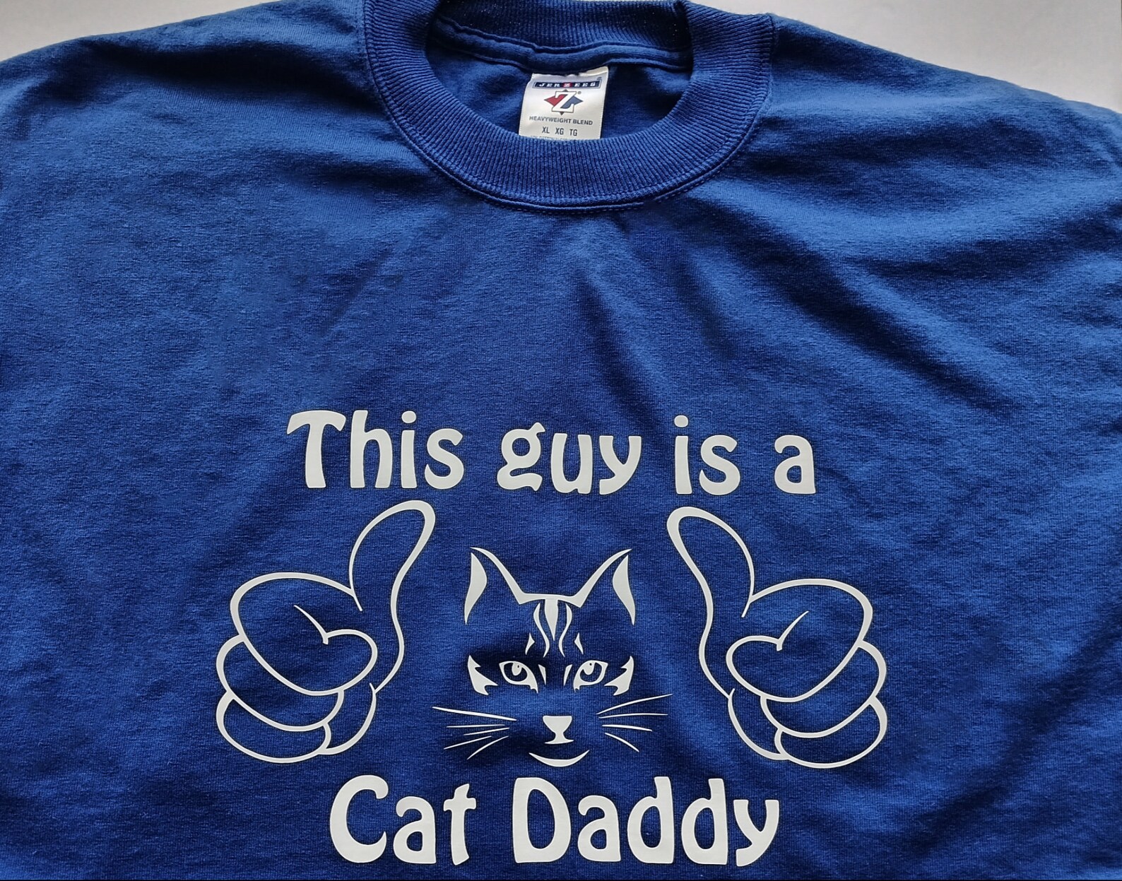 Cat Daddy Tshirt / Cat Dad Tee / Fur Dad Tee / Graphic Tee / Etsy
