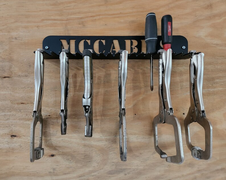 Custom Vise Grip Holder Metal/vise Grips/father's Day Etsy