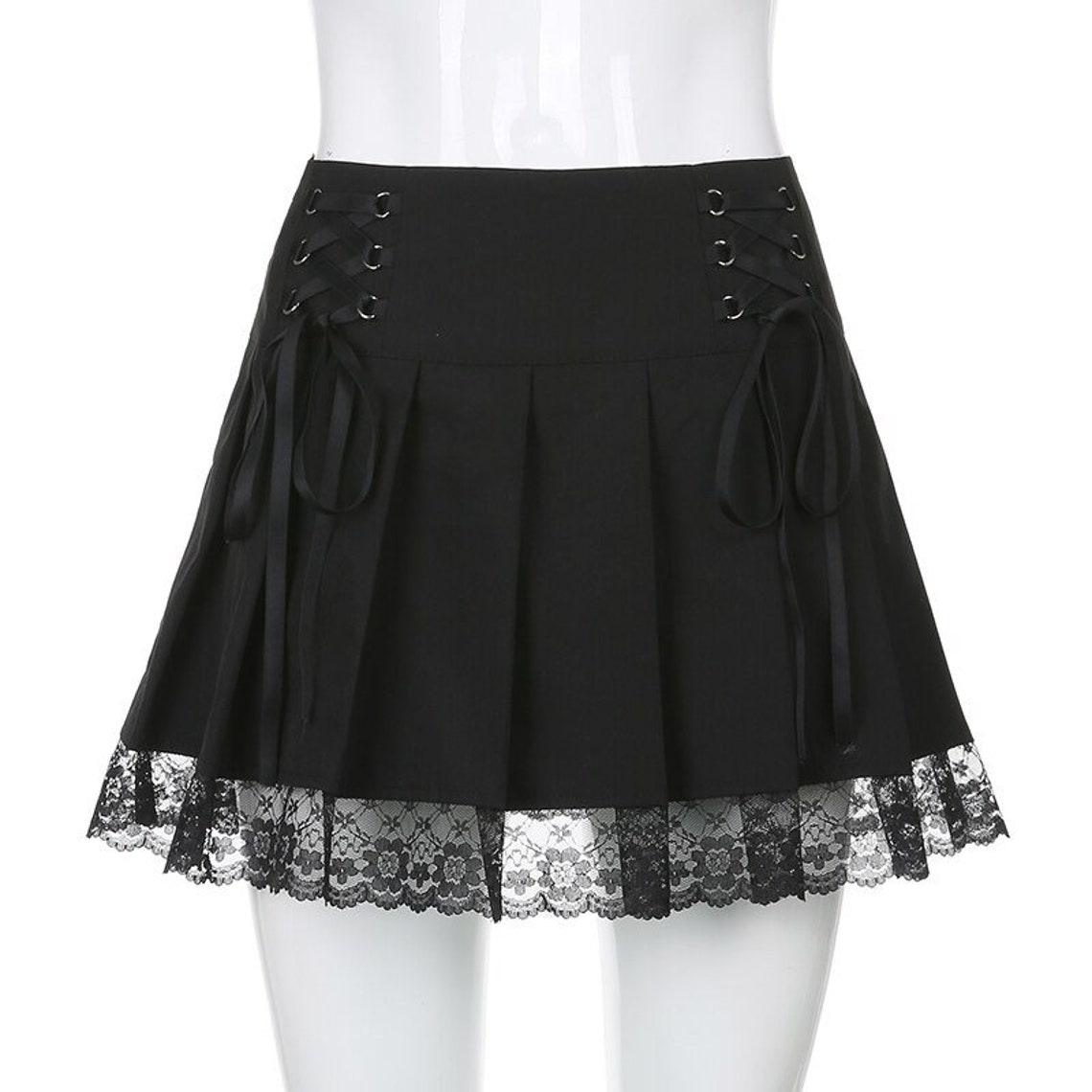 Mini Skirt Goth Skirt Kawaii Pencil Skirt Streetwear Gift for | Etsy