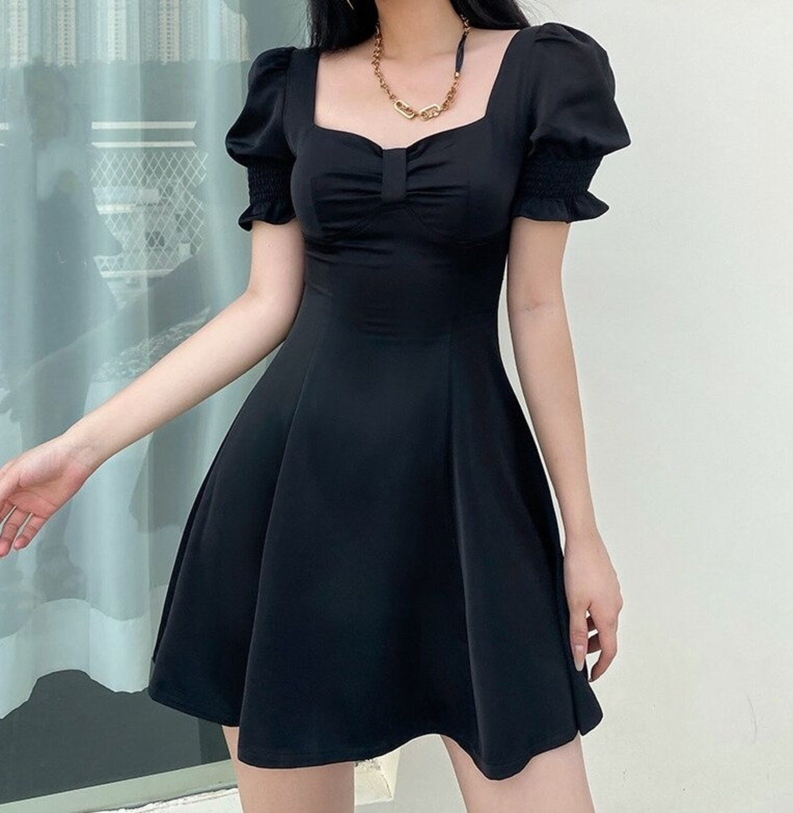 Black Dress Y2K Mini Dress Prom Dress Vintage Dress Etsy