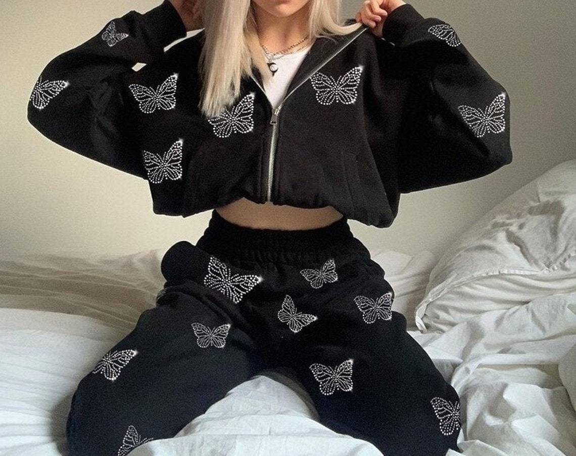 black and white oversized hoodie