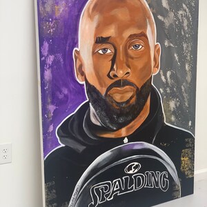 Kobe Bryant Tribute Painting. &quot; Mamba Mentality&quot;