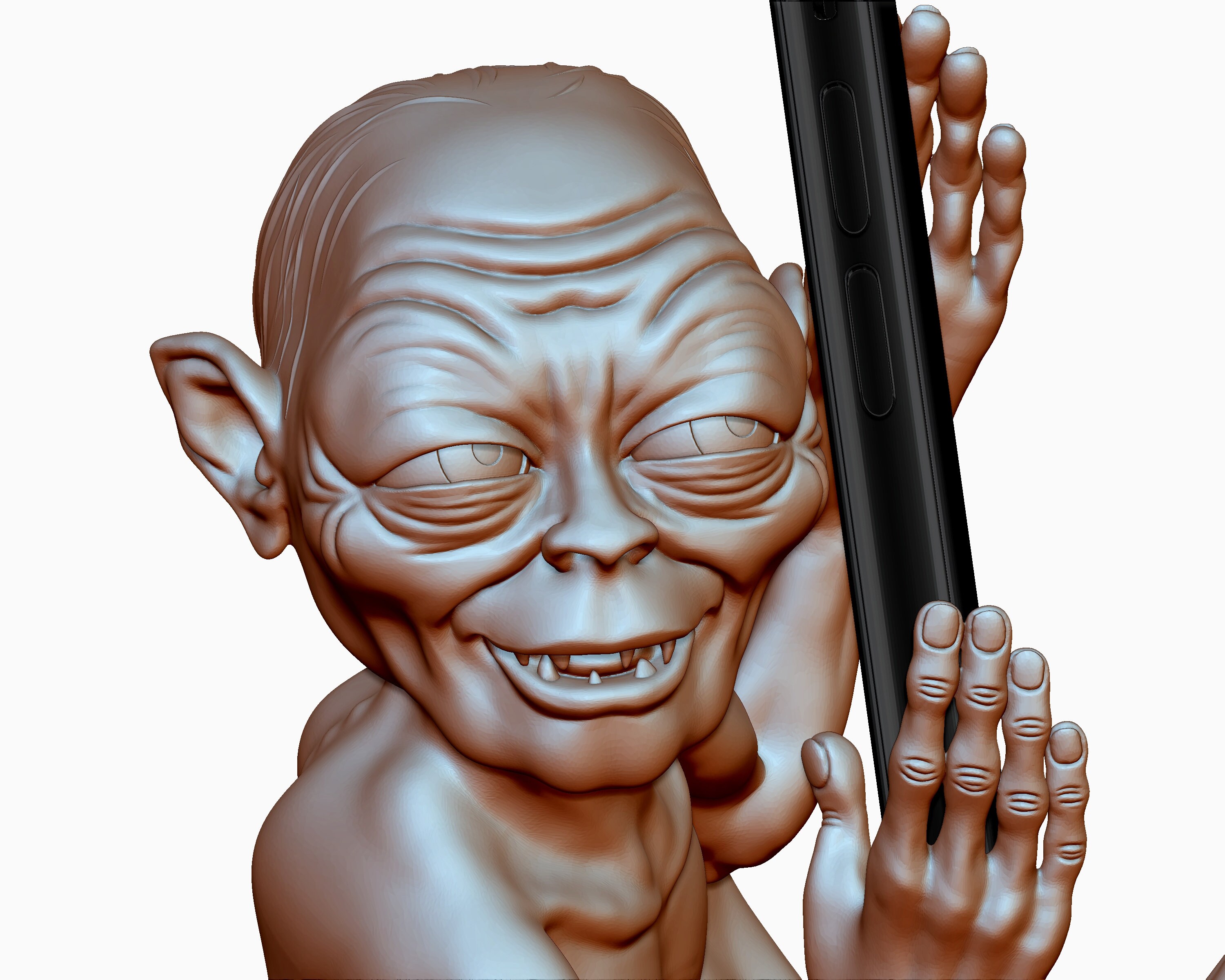 Phone holder stand 3D printable model My precious STL file Etsy