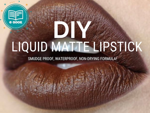 Formule de rouge  lvres liquide mat DIY | Rsistant aux taches et  impermable | Fichier PDF - Etsy France