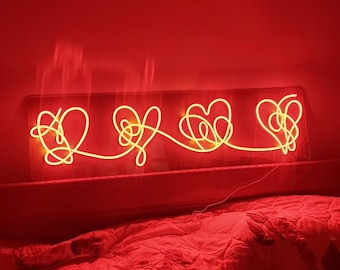 BTS Love Yourself Neon Sign, Custom LED Wall Decor