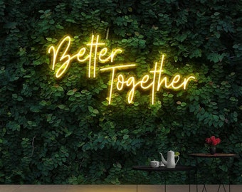 Amazon.co.jp: Better Togetherネオンサイン LEDネオンライト