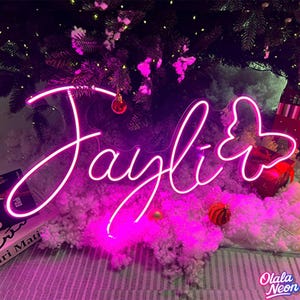 Custom Neon Sign, NEON SIGN, Kid Room Decorations, Home Decor Wall Decor, Custom Name Neon Sign, Personalized Gifts for Baby, Birthday Gift