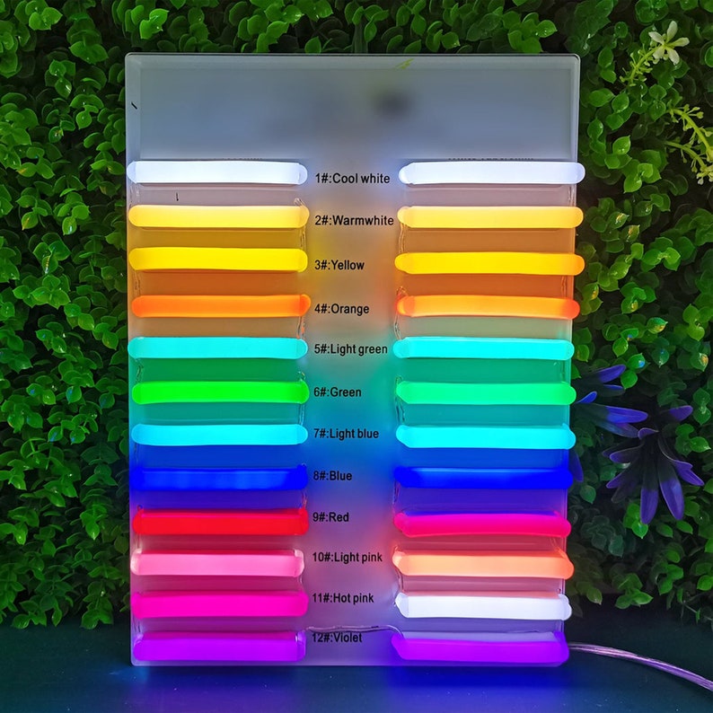 Custom Neon Sign, Business Logo, Wedding Name Display, LED Acrylic Art image 8